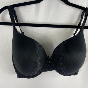 Black Victoria's Secret Body by Victoria Perfect shape 32 DDD Bra Gently…